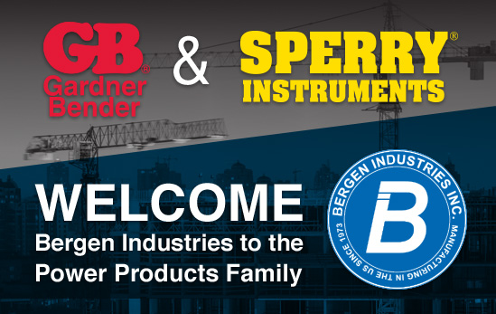GB & Sperry welcome Bergen Industries to the family.