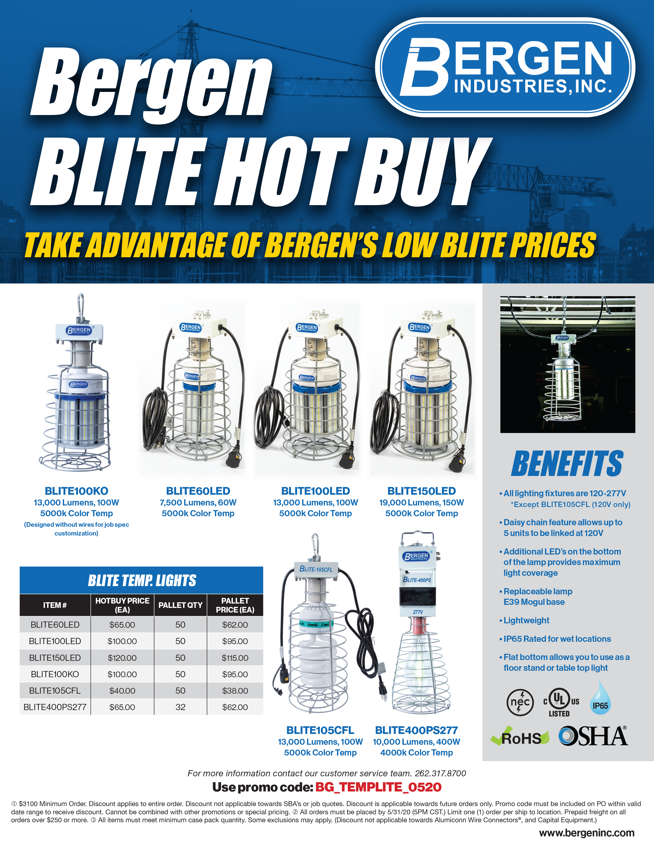 Bergen BLITE Hot Sale