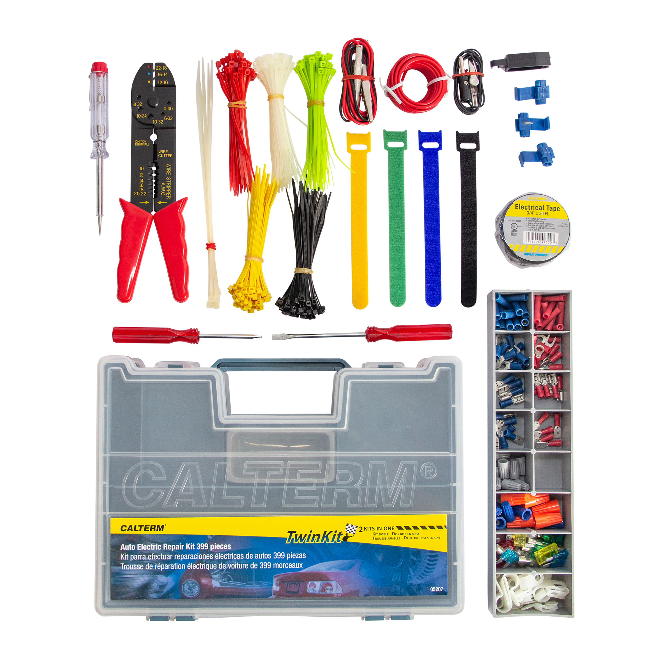 Ensemble d'outils de réparation domestique - Kit d'outils de réparation  portable avec étui de transport pour les tâches de fixation pour les